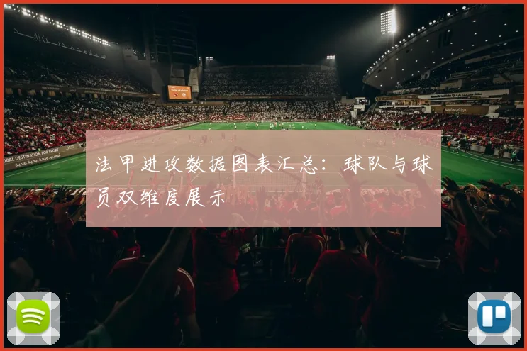 法甲进攻数据图表汇总：球队与球员双维度展示